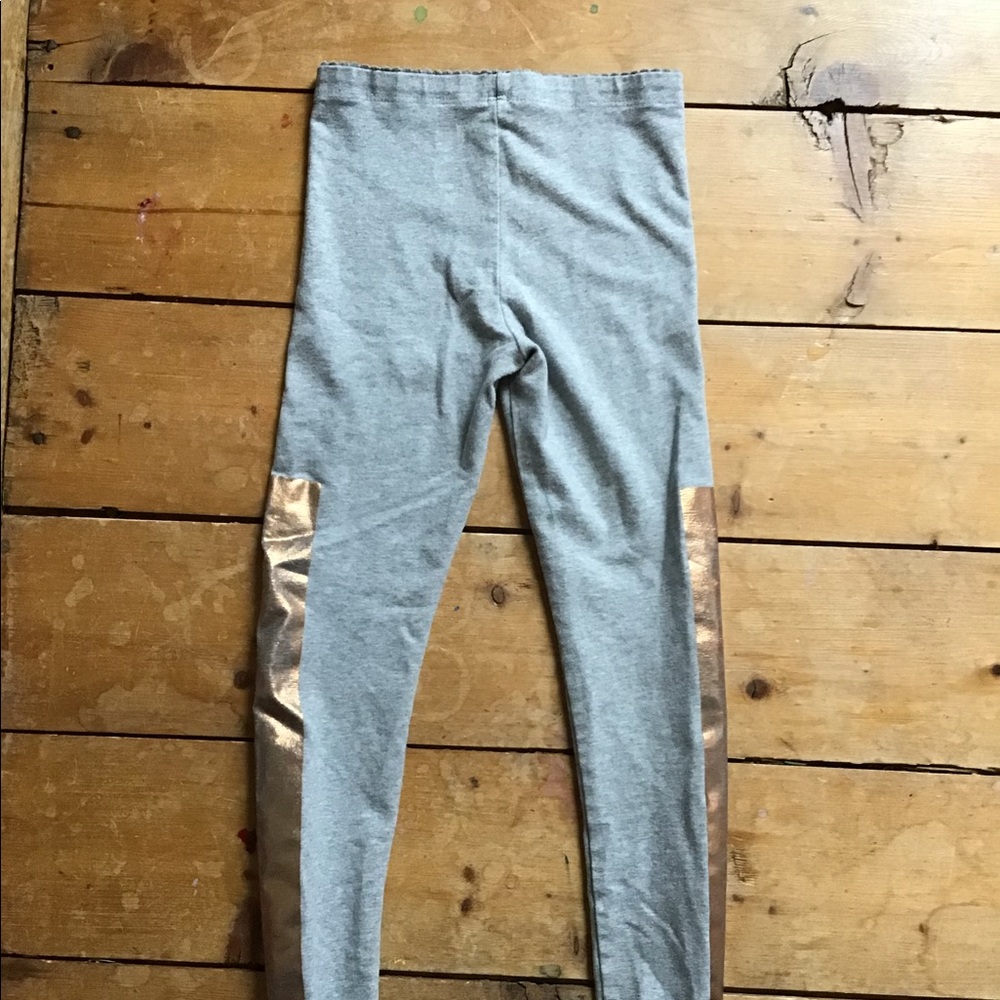 Girls grey leggings